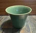 Vintage USA Pottery Turquoise Planter Mid Century Modern Aqua Ceramic Cachepot
