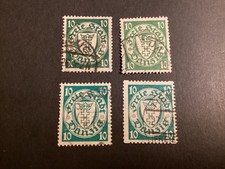 ICOLLECTZONE Danzig 173, 173a, 173c, 173ac VF used (1)