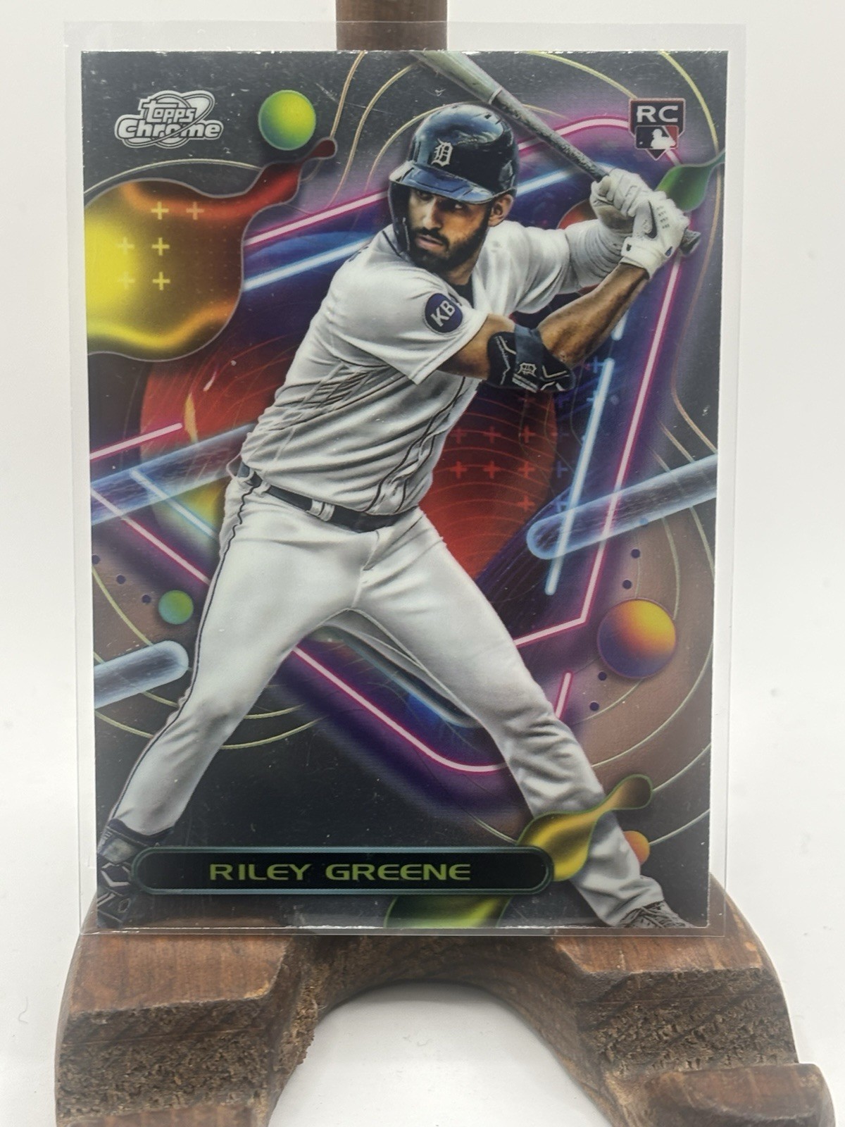 Riley Greene RC – 2023 Topps Chrome Cosmic #31 – Detroit Tigers