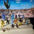 Marx, Tim-Mee, Payton, REL, Others COWBOYS / INDIANS /  PIONEERS  Lot Vintage