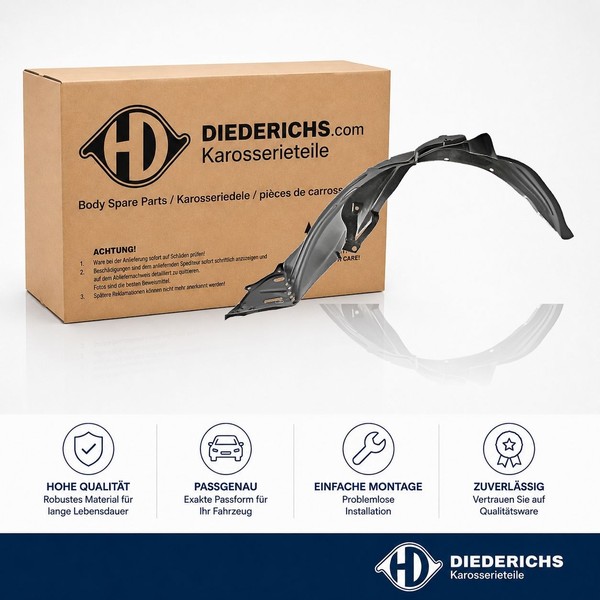 Verkleidung Radhaus Vorne Links Diederichs 5240009 FÜR Honda-image