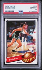 1979 TOPPS #124 CHRIS FORD PSA 10