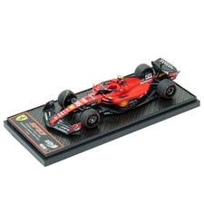 BBR BBRC281B 1/43 Ferrari SF23 G.P Bahrain 2023 Carlos Sainz Model Car