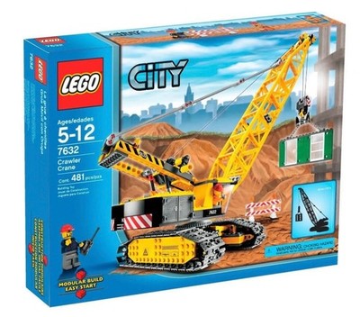 LEGO 7632 Crawler Crane RETIRED 100% Complete/Construction/Crane/LEGO City