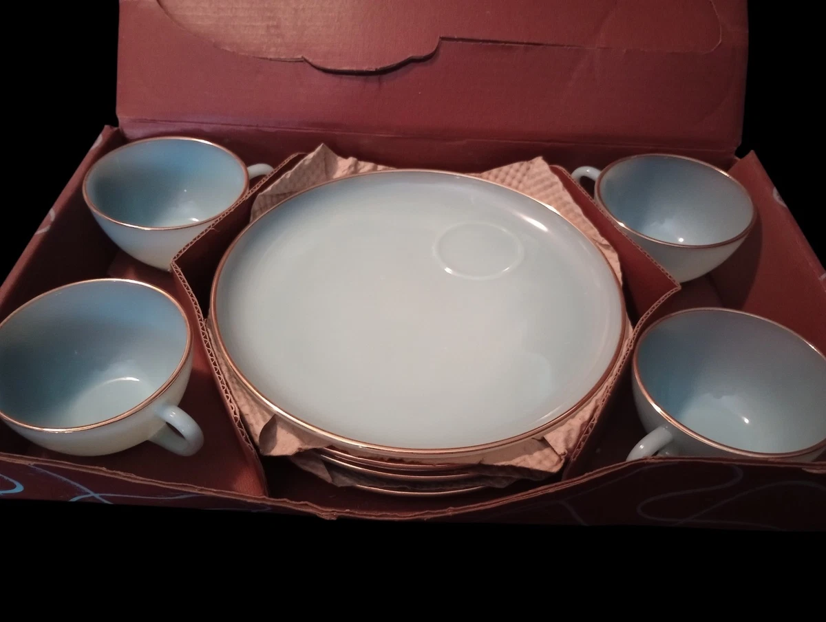 Fire King Snack Set for sale | eBay