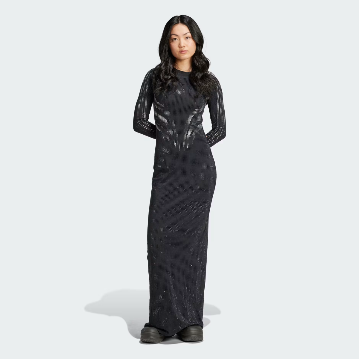 ADIDAS ORIGINAL ATLANTA PRINTED RHINESTONES DRESS