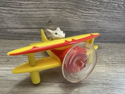 2002 Stuart Little 2 Airplane 4.5'' Wendy's Movie Action Figure Plane Toy