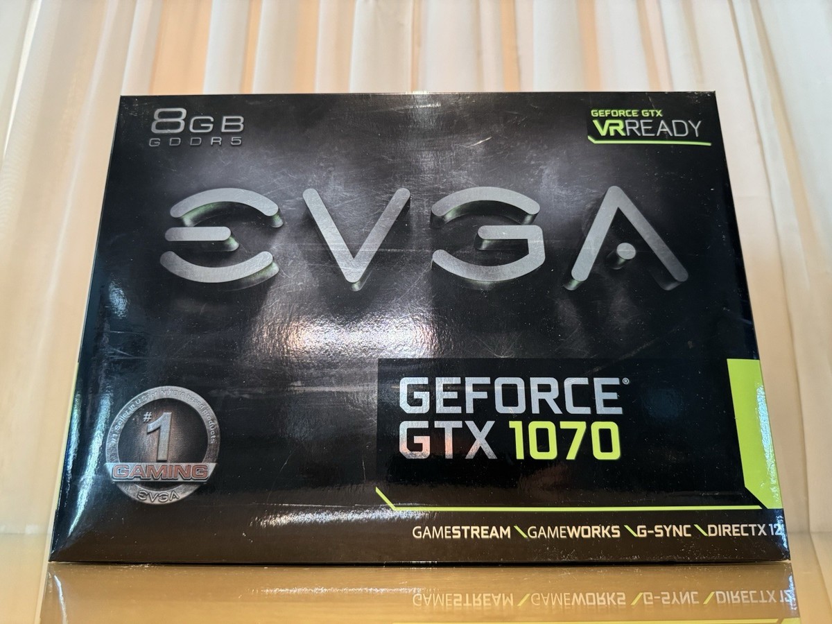 EVGA NVIDIA GeForce GTX 1070 FTW 8GB Graphics Card (08G-P4-6274-KR