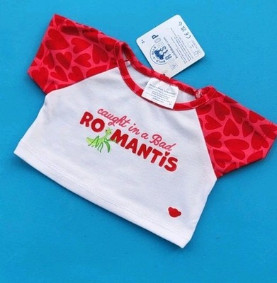 Build A Bear Praying Mantis T-Shirt Caught In A Bad Romantis 2026 Edition Neu mit Etikett 