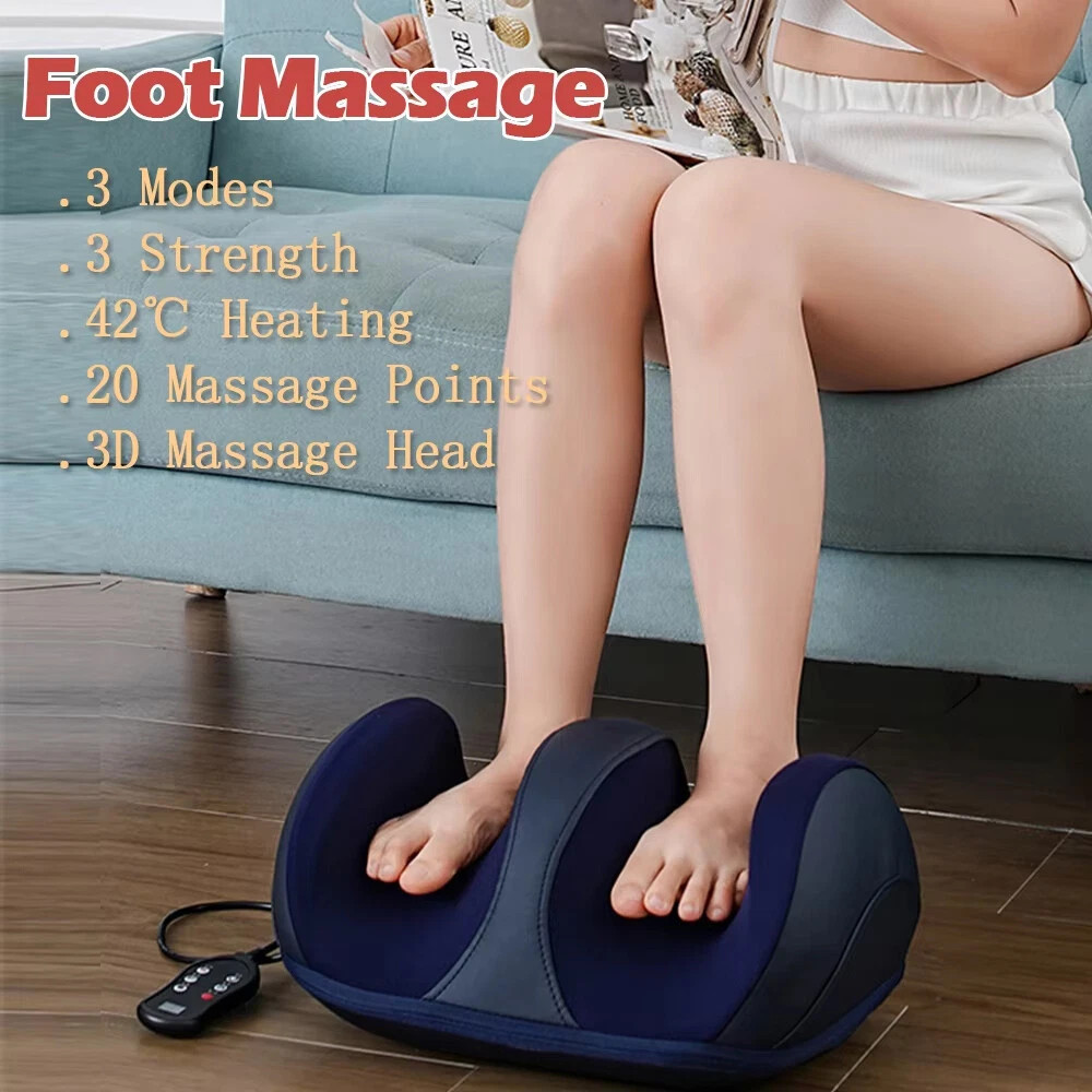 Foot Massager Machine with Heat Deep Tissue Massager For Foot And Calf Massage