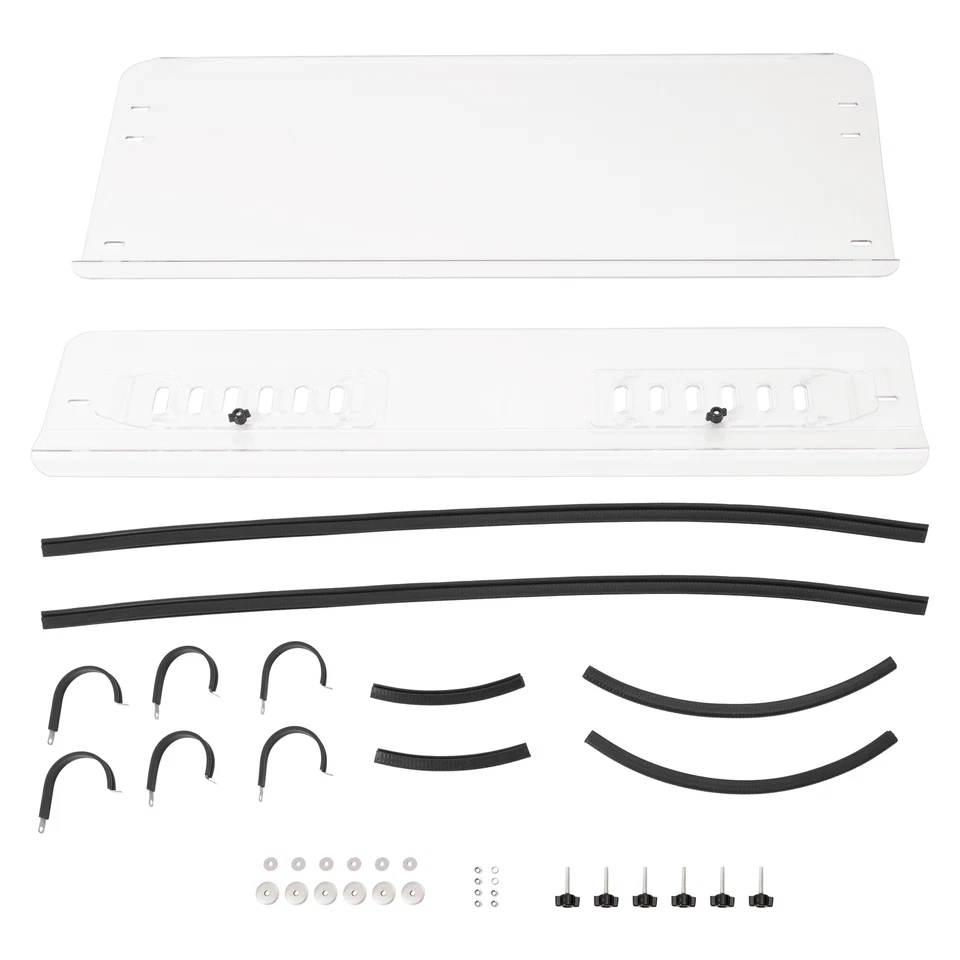 Hard Clear Windscreen/Front Windshield For Kubota RTV X1120D/X900 2014-2023 Foto 4 de 4