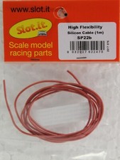 SLOT IT SISP22b HEAVY DUTY SILICONE MOTOR WIRE NEW 1/32 SLOT CAR PART