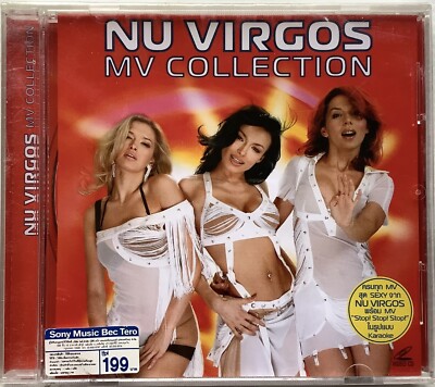 New Nu Virgos MV Collection VCD Original Thailand Edition 2004 Seal