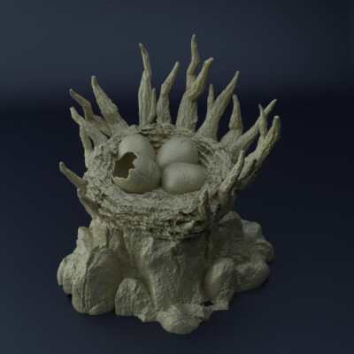 Griffin Nest - Fantasy Tabletop Terrain 