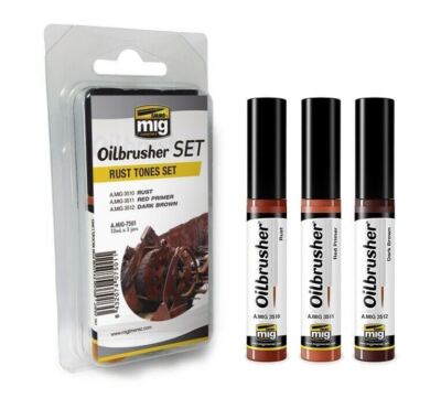 Rust tones oilbrusher set MIG 7501