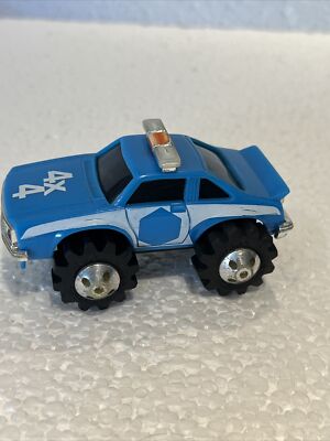 Vintage LJN Toys Rough Riders Stomper 4x4 Blue Police Cruiser Car