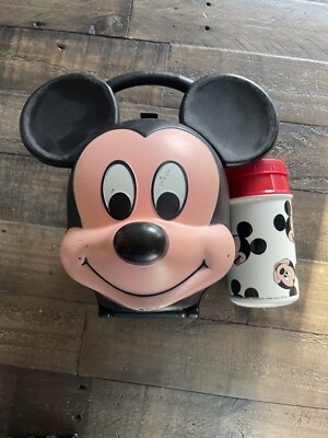 Vintage Mickey Mouse Thermos Vintage Disney Mickey Mouse Head