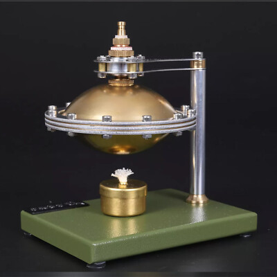 DIY Self-assemble UFO Spin Suspension Steam Engine Motor Model Education Toy