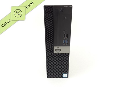 Dell OptiPlex 5050 SFF i5-6500 8GB DDR4 RAM 128GB M.2 SSD Windows 10 Pro