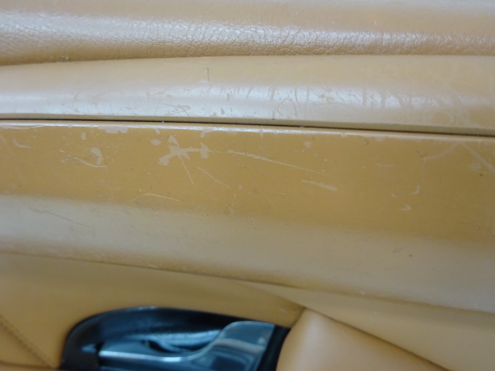 2003-2008 Maserati Quattroporte M139 Rear Left Door Panel Brown OEM DE2209135