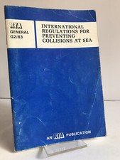 "International Regulations for Preventing Collisions at Sea" RYA Gen. G2/83 - PB