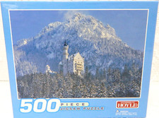 HOYLE 500 Pc Neuschwanstein Castle GERMANY Jigsaw Puzzle 13.5" x 19" MADE IN USA
