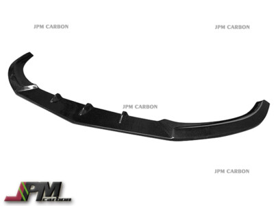 PM2 Style Carbon Fiber Front Bumper Spoiler Lip fit 15-19 W205 C63 C63S AMG ONLY