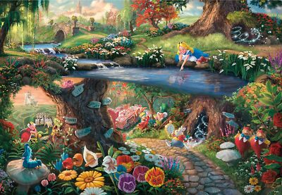 1000 piece jigsaw puzzle Alice in Wonderland ALICE IN WODERLAND