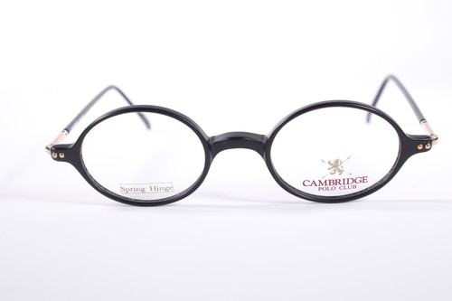Cambridge Polo Club 801 JV323 Negro Redondo Borde Completo De Colección Para Hombre’s Gafas Nuevas con - Imagen 3 de 4