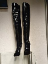 A85 Overknee Stiefel OOTK Neu 1969 Echt Leder...