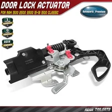 Rear Tailgate Lock Actuator Motor for Ram 1500 2500 3500 2015-2018 1500 Classic