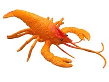 Beautifully Detailed Realistic Sea Life Hand Painted Lobster 5" PVC Toy Figure