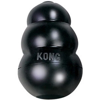 SPIELZEUG HUND KONG EXTREME SCHWARZ XL Für Hunde Von 27 Bis 41 Kgs - Bild 1 von 2