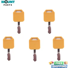 5 John Deere GY26080 Lawn Equipment Ignition Keys Replacement AM131946 GY20680-5