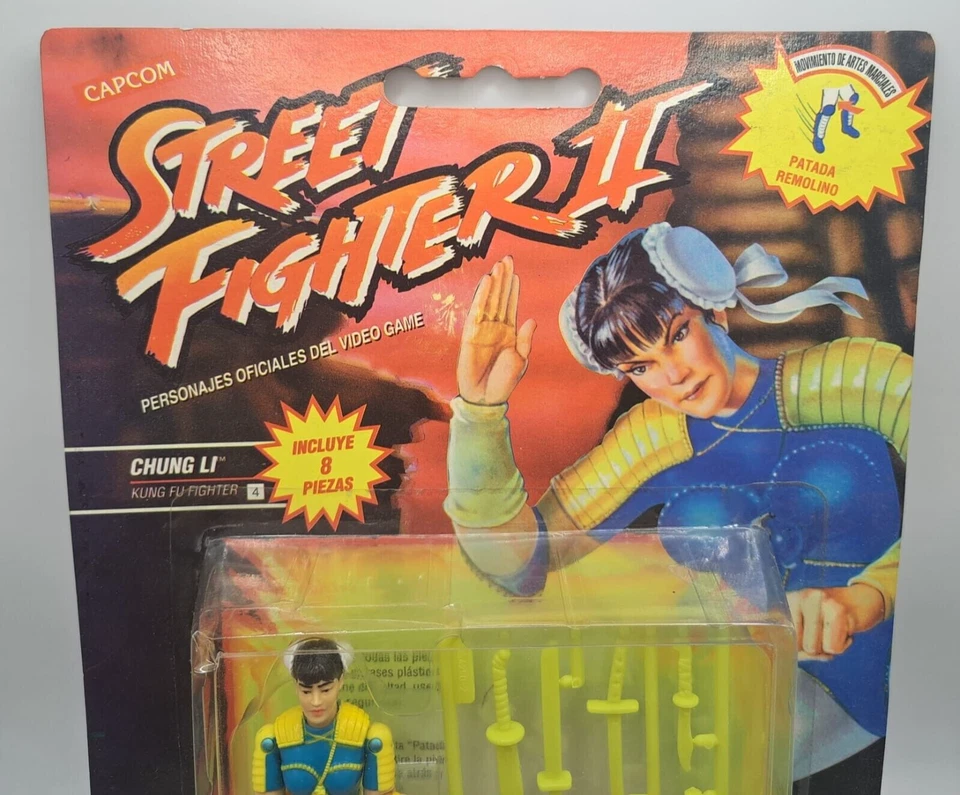 De colección Street Fighter II Jocsa Argentina Sellado Raro Chung Li Foto 2 de 4