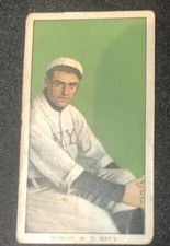 1909 T206 Mike Donlin Seated New York Giants Sweet Caporal Series 150 TOBACCO