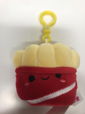 Linzy Toys Smoochy Pals Pommes Clip, Rucksackanhänger, Schlüsselanhänger