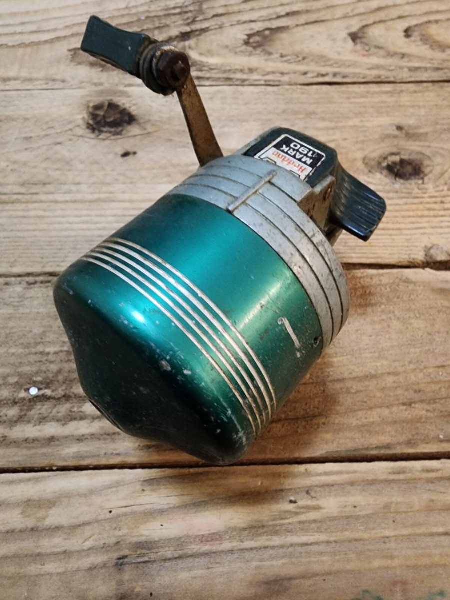Vieux Moulinet De Pêche Heddon Mark IV, Modèle 11, Fabriqué Aux USA - Testé Et En état De Marche