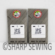 10 ORGAN 29-49 LWX6T SIZE#10 CURVED BLINDSTITCH NEEDLES(5 NDLS PER PACK) 
