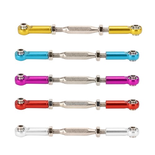 RC Spurstangen Set – 6 Teile, 81-96 Mm Einstellbar, Aluminiumlegierung, Für 1/10 RC Autos