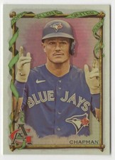 2023 Topps Allen & Ginter Silver Portrait Matt Chapman Toronto Blue Jays #93