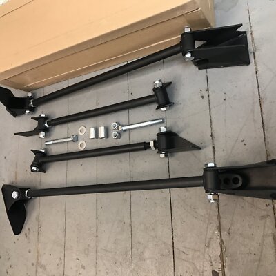 Weld On HD Triangulated 4-Link Suspension Pro Touring Coil Over Fits QA1 AFCO GM