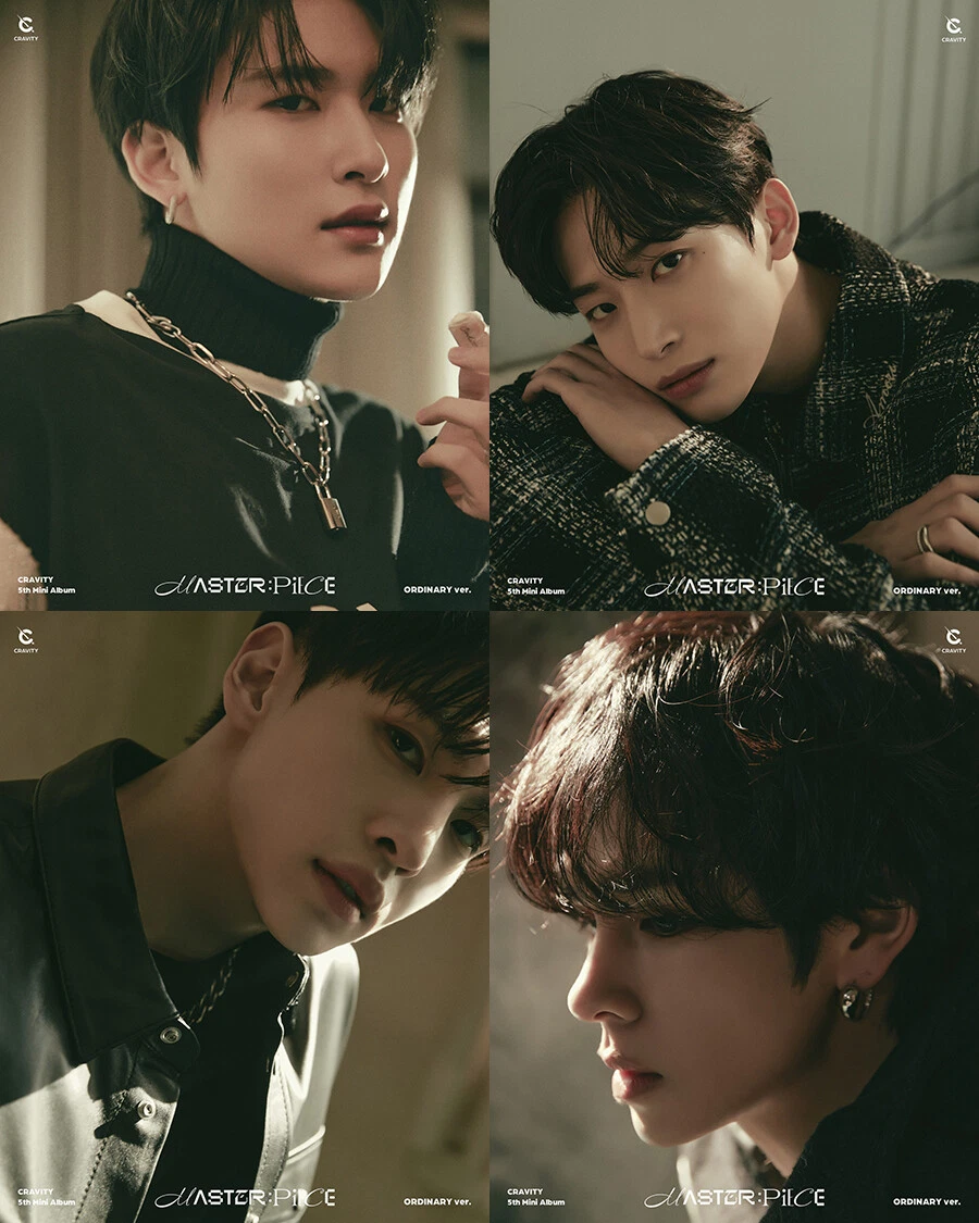 CRAVITY [MASTER:PIECE] 5th Mini Album JEWEL Ver/CD+Photo Book+Card
