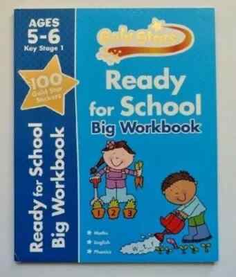 Home Learning Gold Stars Ready for school Big Workbook Ages 5-6 year KS1 New