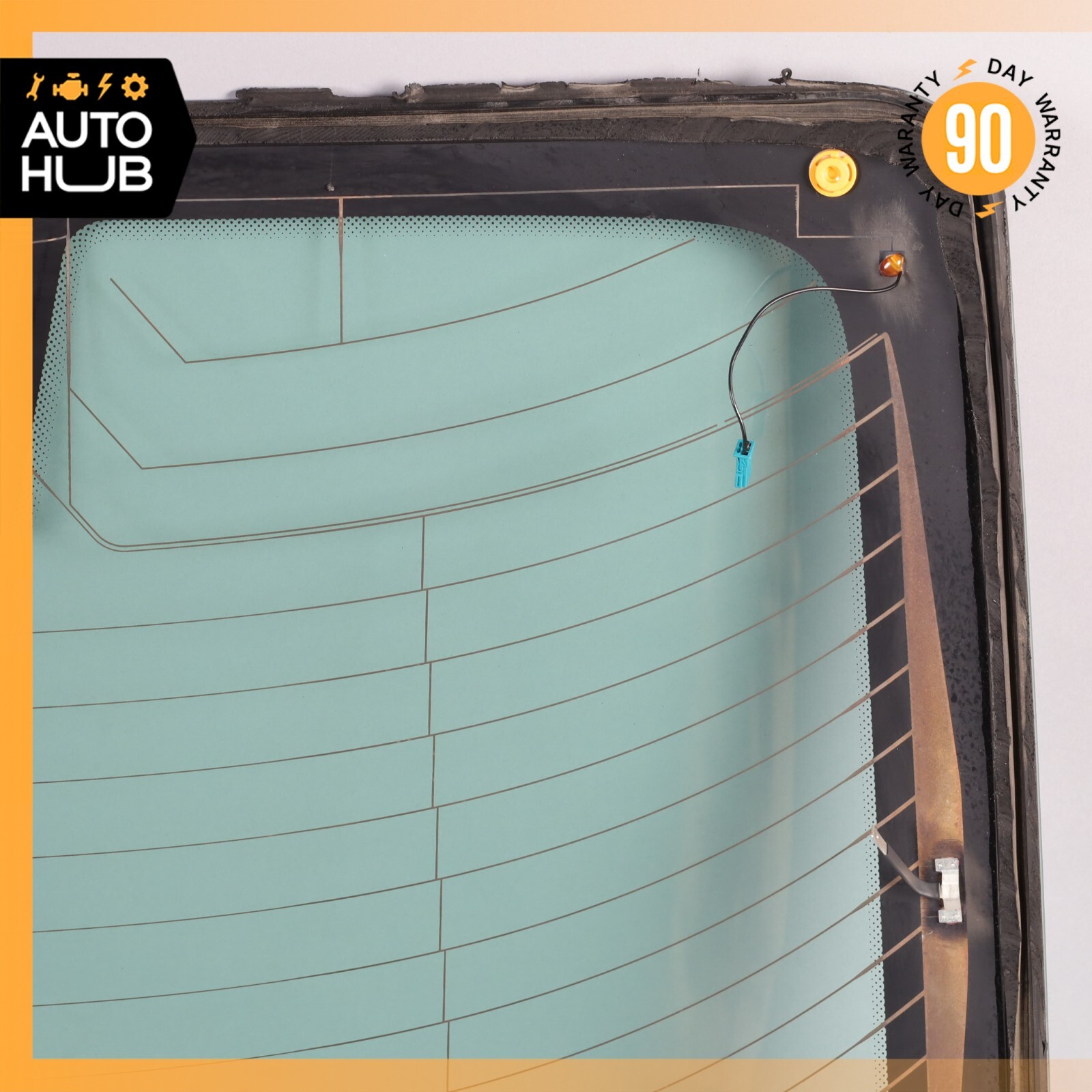 08-18 Maserati GranTurismo M145 Rear Windshield Wind Shield Back Glass OEM 76k