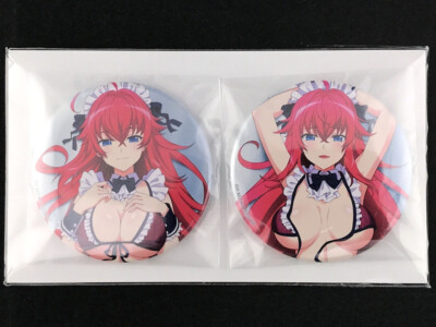 High School DxD Hero Rias Gremory Can Badge set Pin Mios Limited Miyuki New