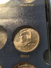 2012 P and 2012 D Kennedy half dollar BU UNCIRCULATED FROM ROLL  (2 COINS)