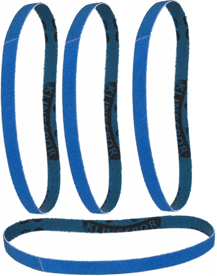25 KLINGSPOR Schleifband 10x330 mm Auswahl Schleifbänder f.Bandfeile VA/Stahl