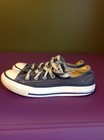 Converse Classic All Stars Navy Canvas Shoes Size 12 Youth Blue Gym Sneakers — photo 4
