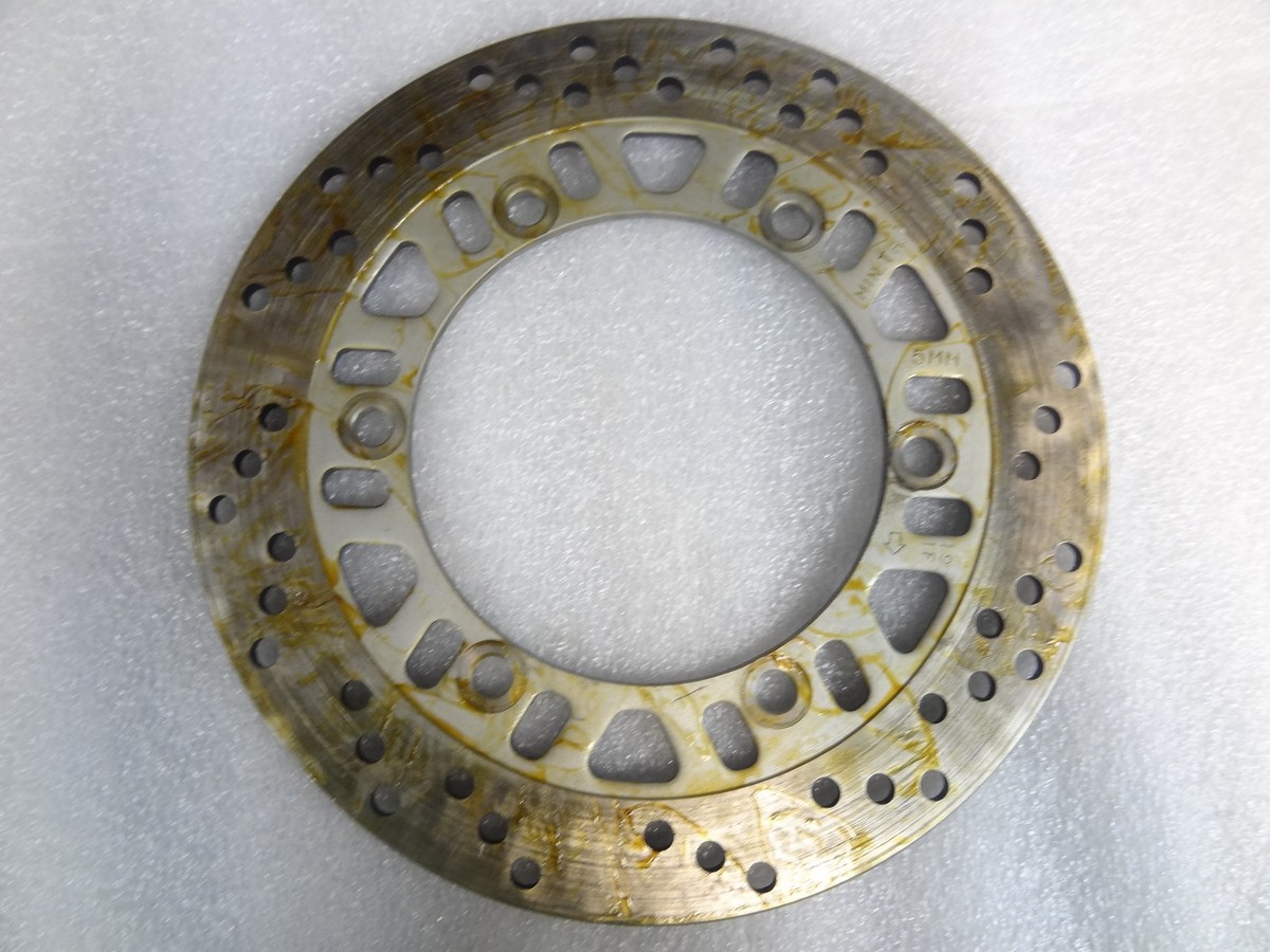Kawasaki NOS NEW 41080-1219-CM Rear Silver Brake Disc No. 1 ZX